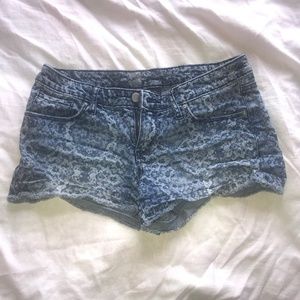Jean shorts